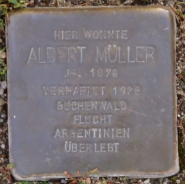 Stolpersteine Bahnhofstraße 5