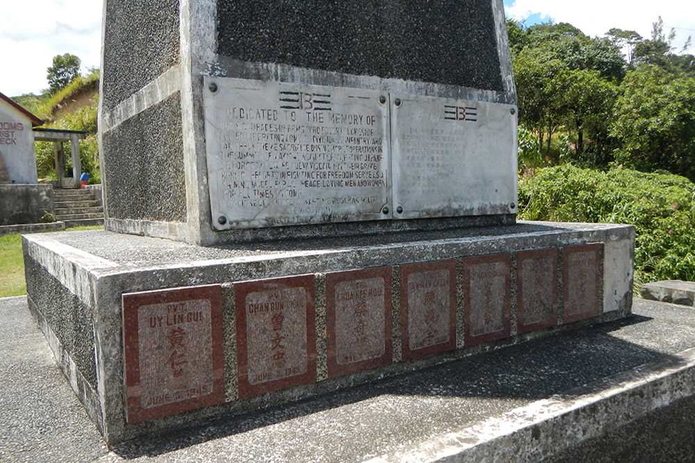 Monument Chinese Oversea Wartime Hsuehkan Militia #2