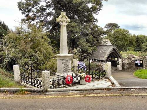 Oorlogsmonument Mylor Churchtown