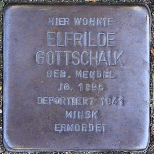 Stolperstein Friedrich-Ebert-Straße 157