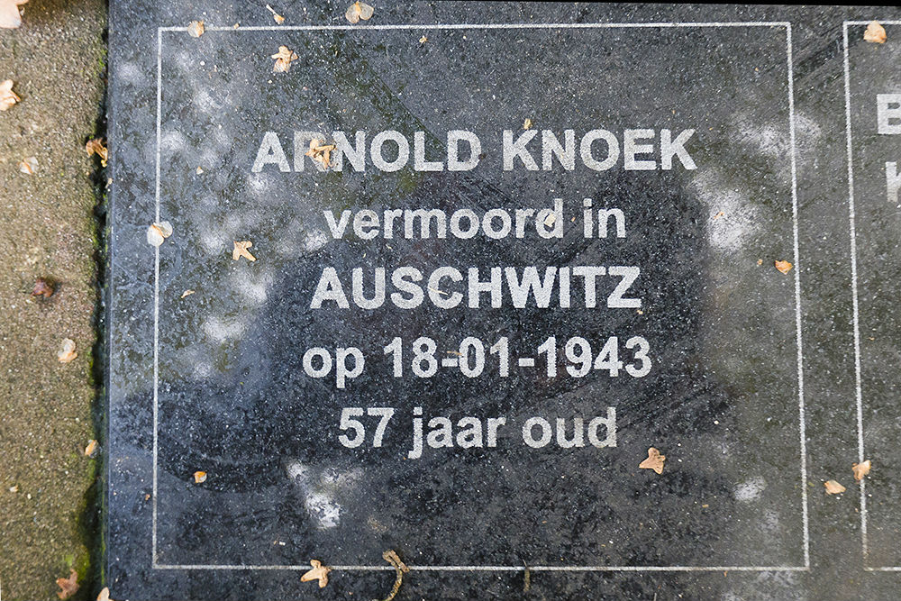 Memorial Stone Groen van Prinstererlaan 21 #2