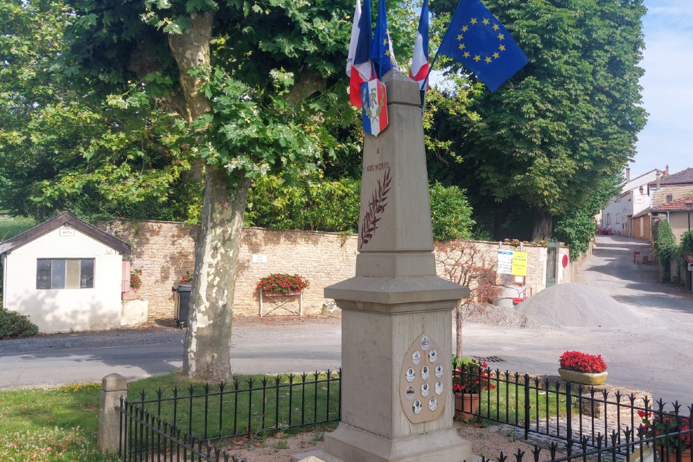 Oorlogsmonument Fuissé #4