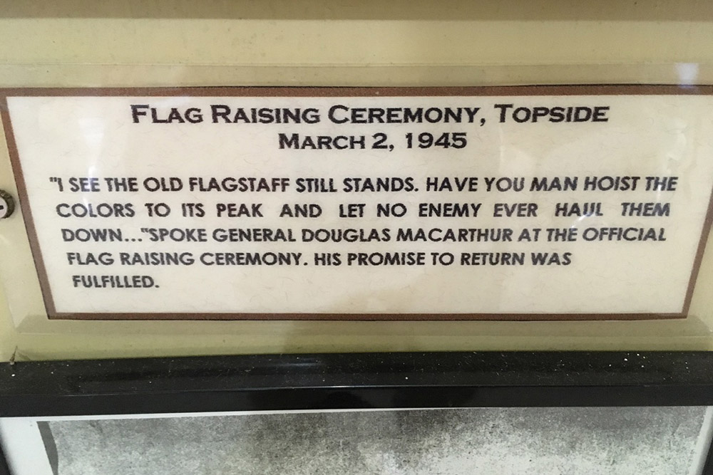 Top Side flagpole Corregidor #5