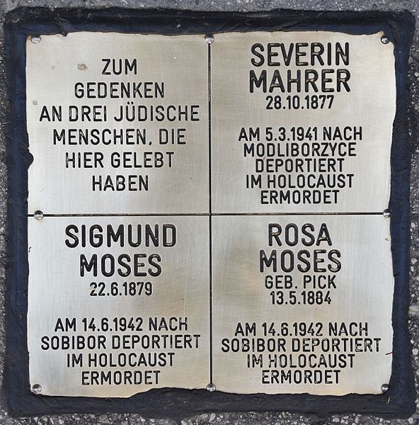 Remembrance Stone Keplergasse 9 #1