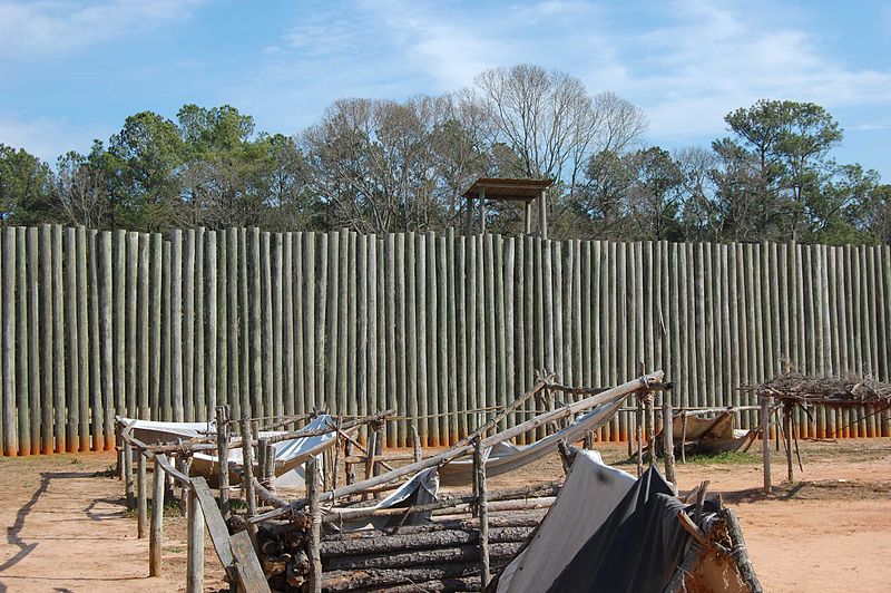 Reconstructed Part of Camp Sumter #1