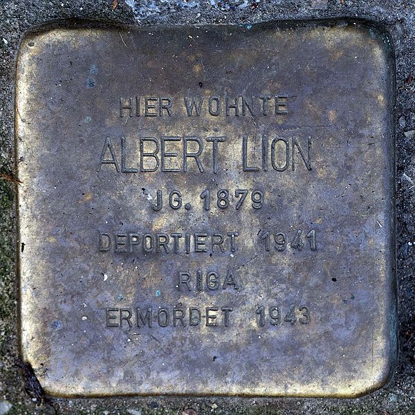 Stolpersteine Bahnstrae 9 #1