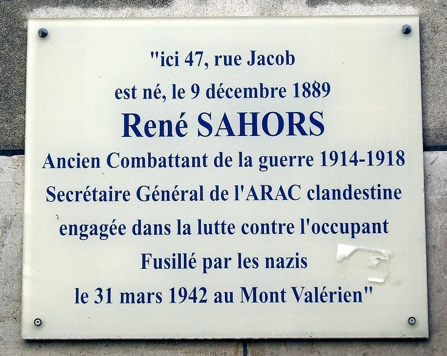 Memorial René Sahors