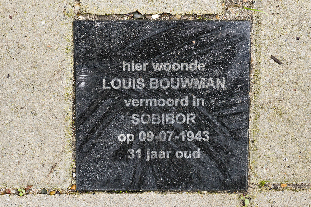 Memorial Stone Bisschopsweg 188 #1