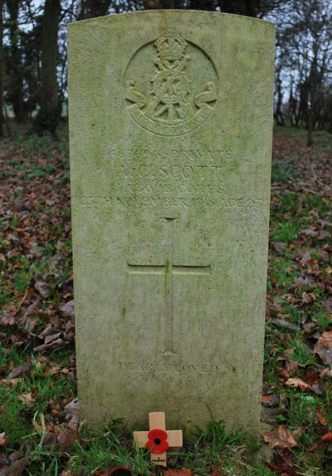 Oorlogsgraf van het Gemenebest All Saints Churchyard