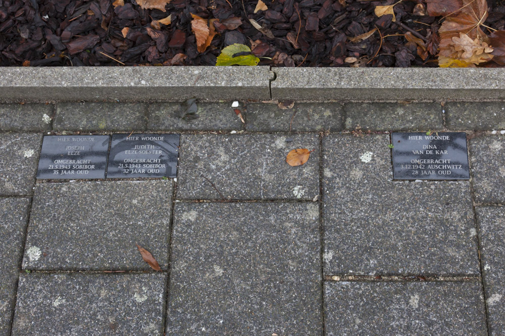 Herdenkingsstenen Weidestraat 10 #1