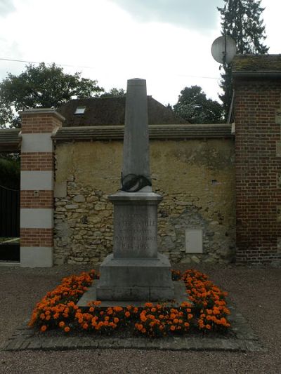 Oorlogsmonument Trie-la-Ville