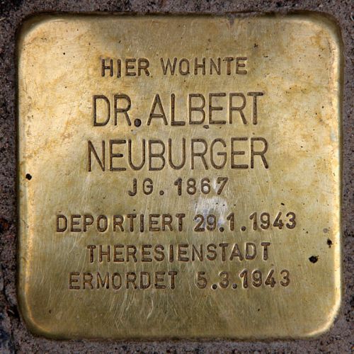 Stolpersteine Jenaer Straße 7 #1