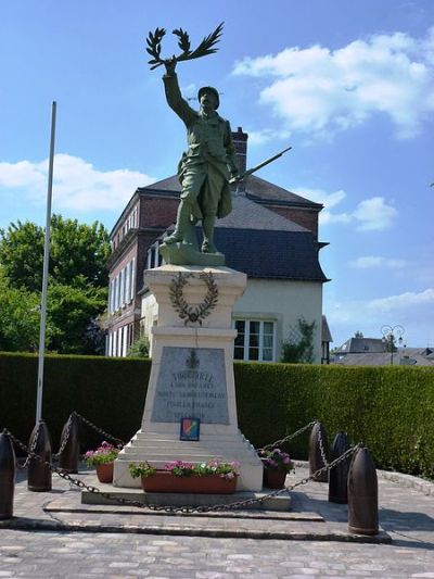 Oorlogsmonument Thiberville #1