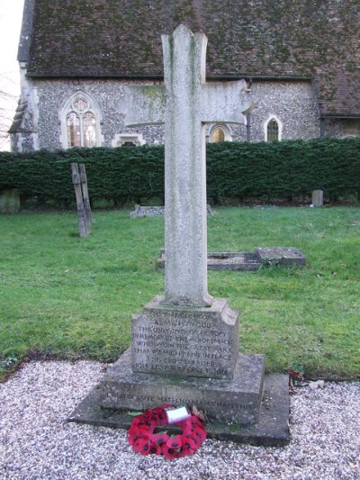 War Memorial Debach #1