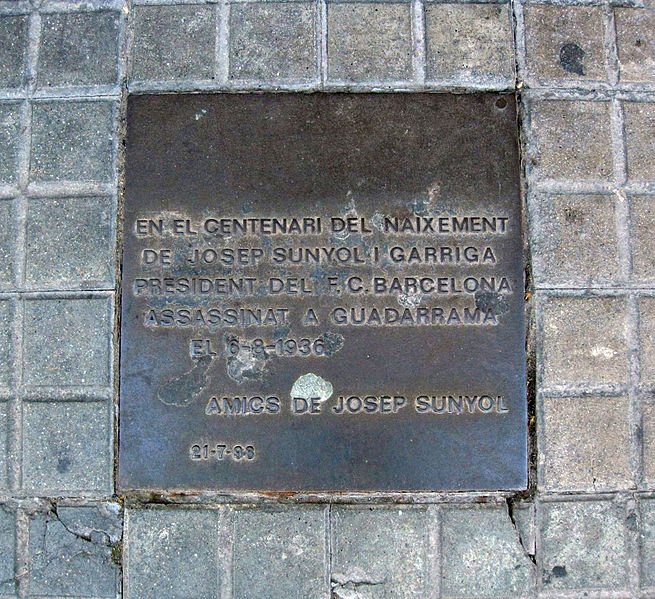 Monument Josep Sunyol i Garriga #1