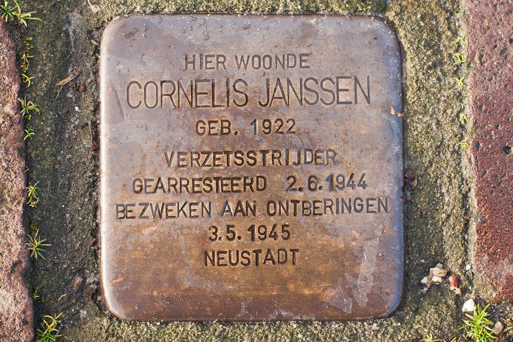 Stolperstein Kanaalweg 193 #2