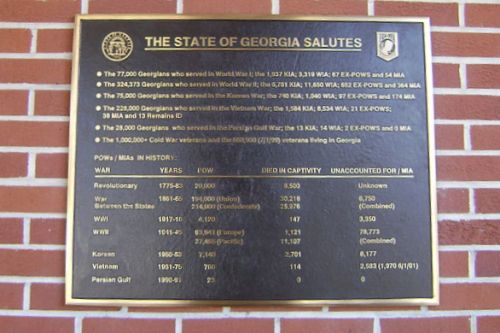 Gedenkteken Omgekomen Inwoners van Georgia #1
