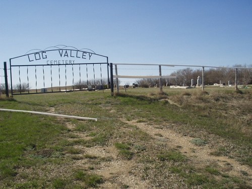 Oorlogsgraf van het Gemenebest Log Valley Cemetery