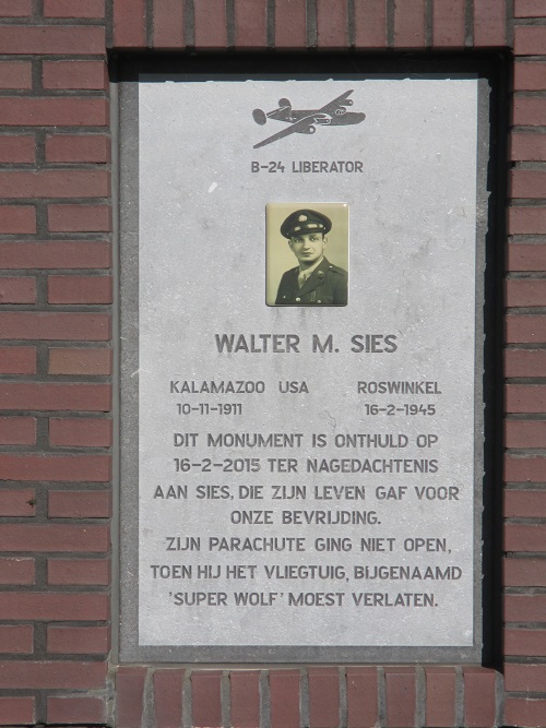 Memorial Walter M. Sies Roswinkel #3