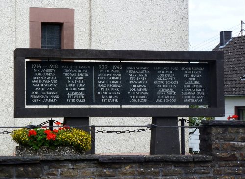 War Memorial Duppach #3