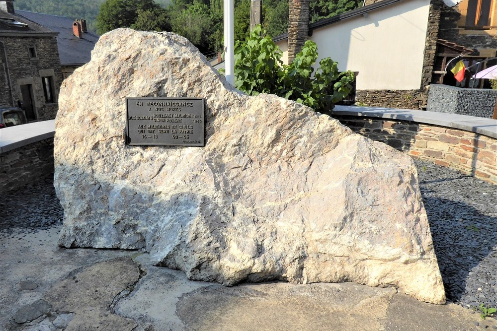 Memorial Stone War Victime Pussemange #2
