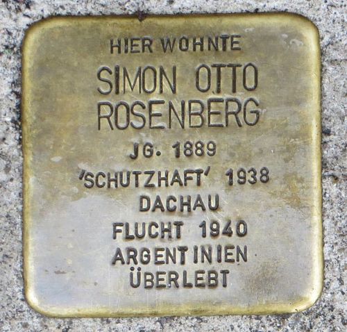 Stumbling Stones Grossherzog-Friedrich-Straße 5
