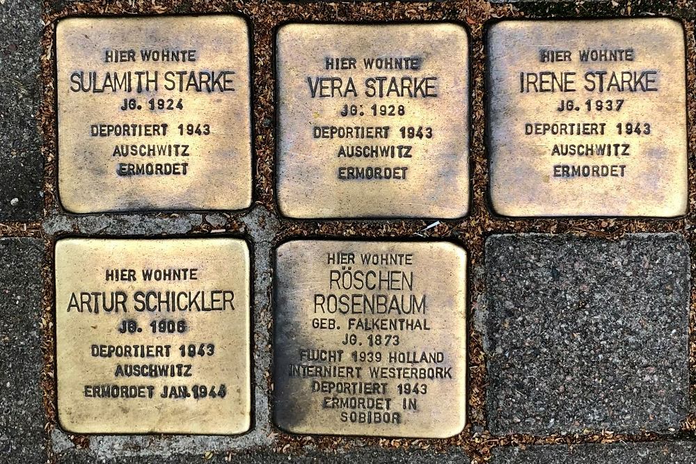 Stolpersteine Grindelhof 43 #2