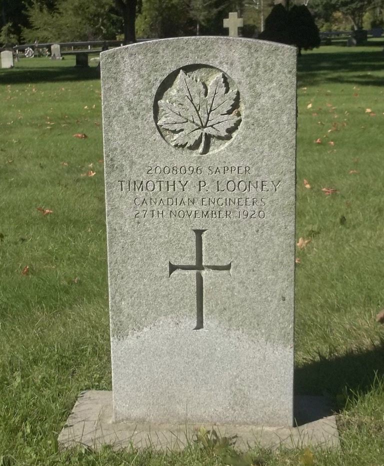 Commonwealth War Grave Saint John's Cemetery