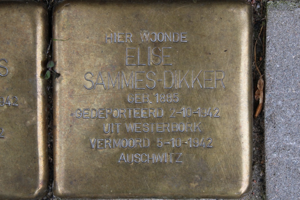 Stolpersteine Tilanusstraat 268 #3