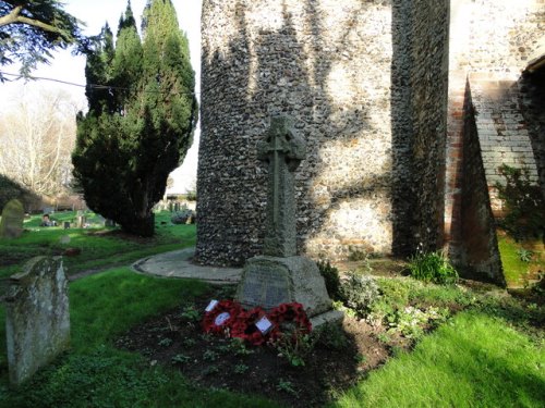 Oorlogsmonument Little Plumstead #1