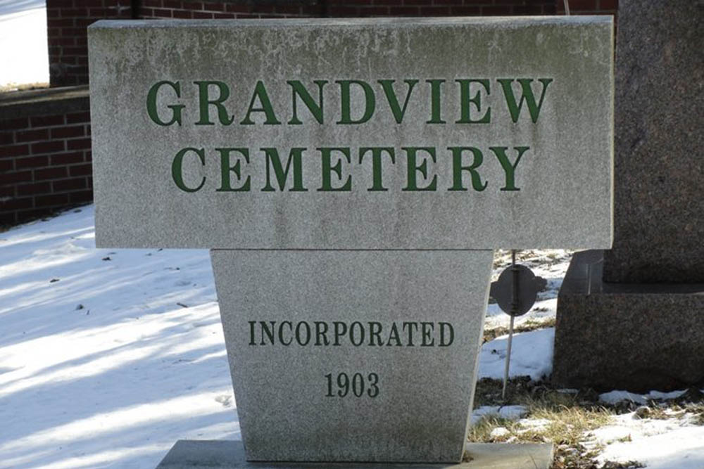 Amerikaanse Oorlogsgraven Grandview Cemetery #1