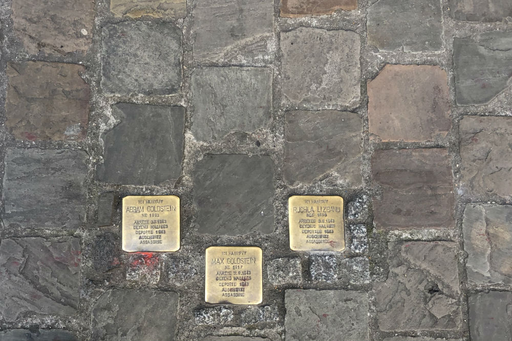 Stumbling Stones Rue des Tanneurs 170