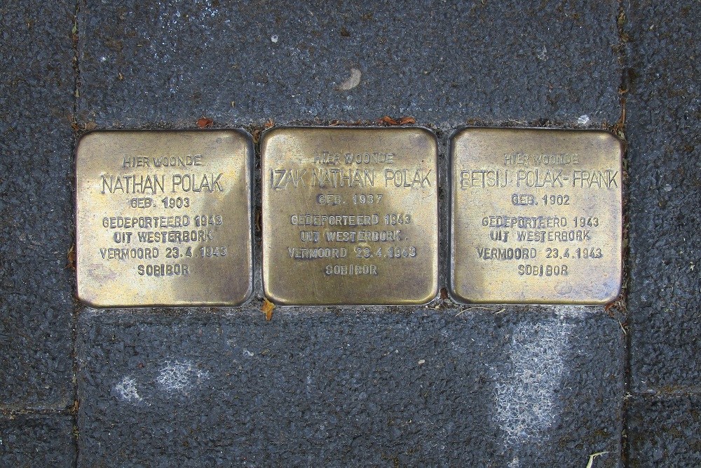 Stolpersteine William Boothstraat 19 #2