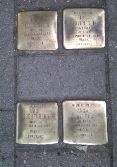 Stolpersteine Eppendorfer Baum 11 #1