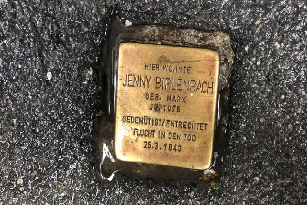 Stolperstein Erbacher Strae 3 #1