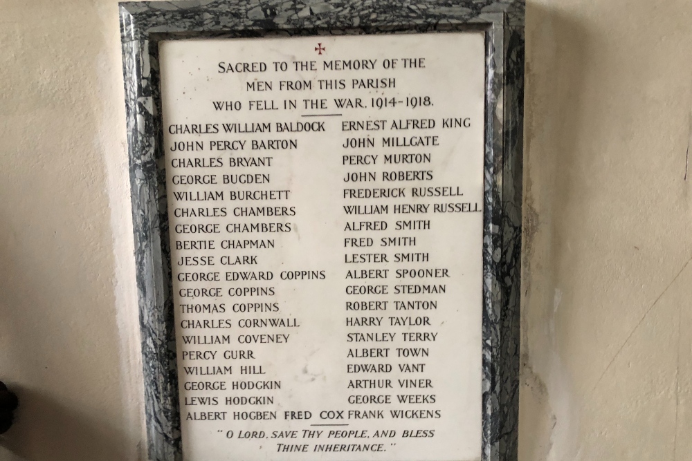 Memorials Lenham Church #1