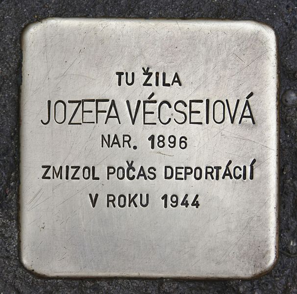 Stolpersteine Hlboka cesta 963/3 #2