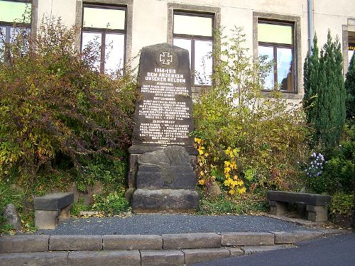 Oorlogsmonument Reitzendorf, Borsberg en Zaschendorf #1