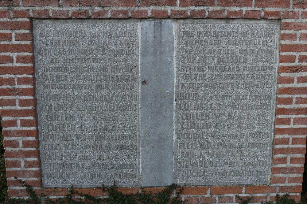 Bevrijdingsmonument Haaren #2