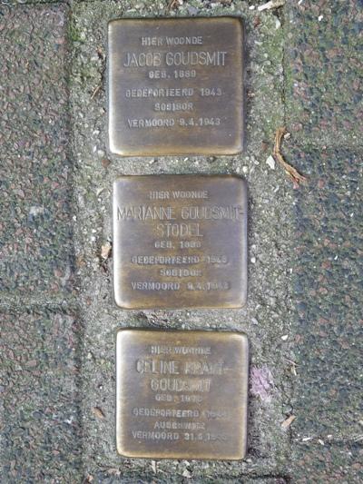 Stolpersteine Prins Hendrikstraat 46