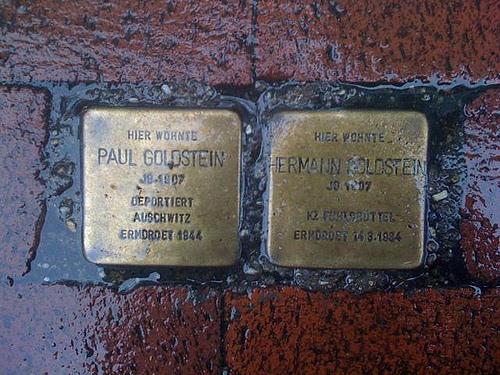 Stumbling Stones Bahrenfelder Straße 61