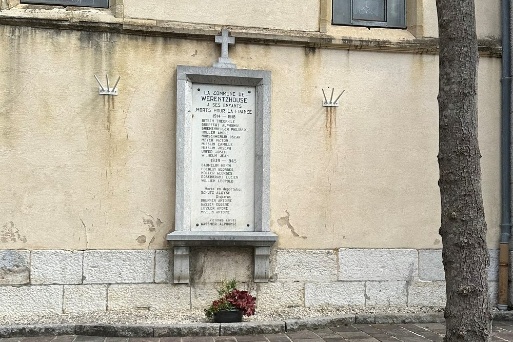 Oorlogsmonument Werentzhouse