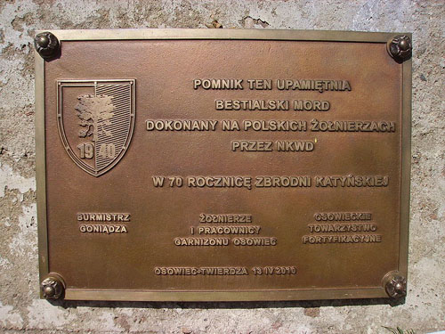 Katyn Memorial Osowiec #3