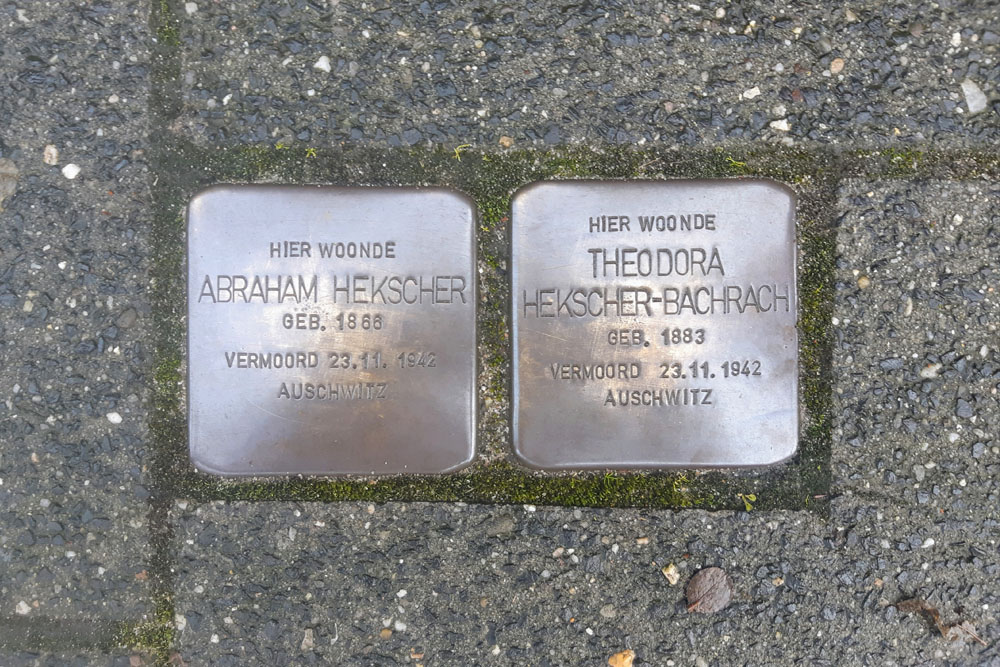 Stolpersteine Westerlaan 16 Beneden #1