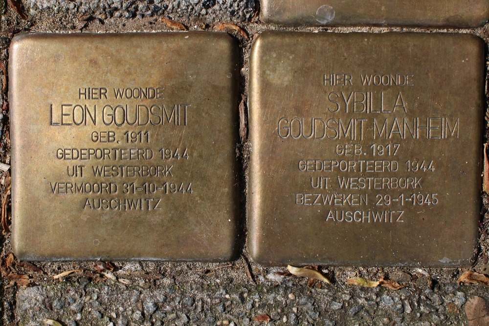 Stolpersteine Koningin Wilhelminalaan 426 #3