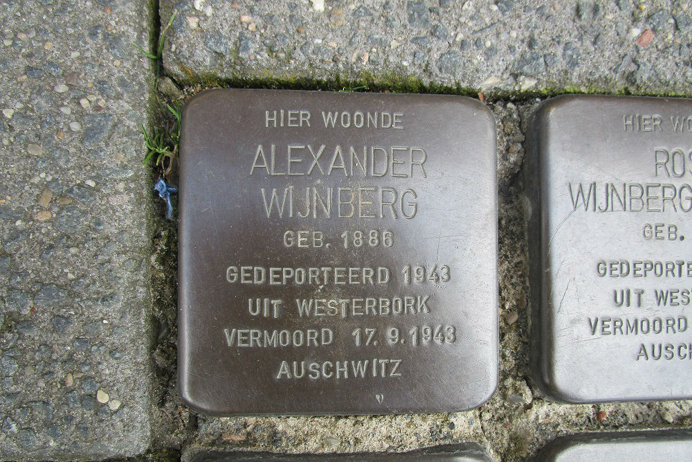 Stolpersteine Hoofdstraat 191