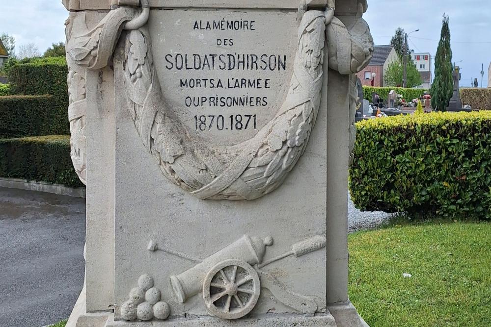 Monument Frans-Duitse Oorlog Hirson #1