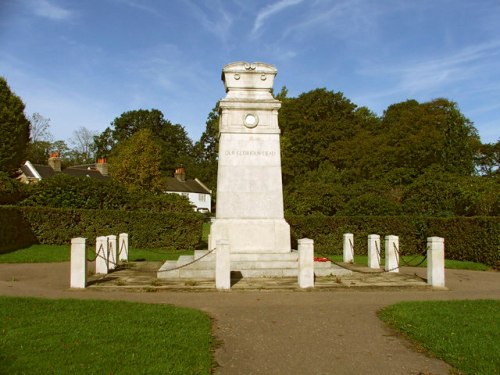 Oorlogsmonument Enfield #1