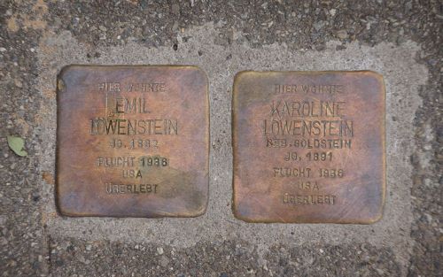 Stolpersteine Christophstrae 15