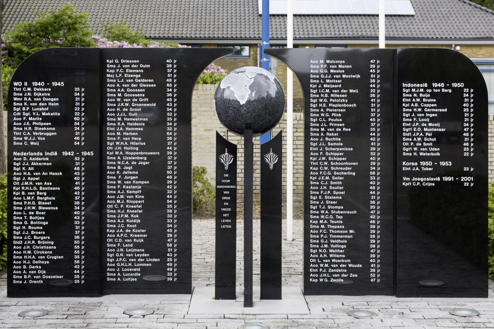 Monument Gevallenen Korps Militaire Administratie